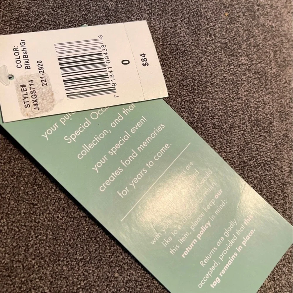 Black Floral Dress - Picture 3 of 3